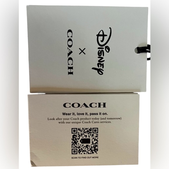 Coach Black Disney Wristlet - Picture 2 of 9
